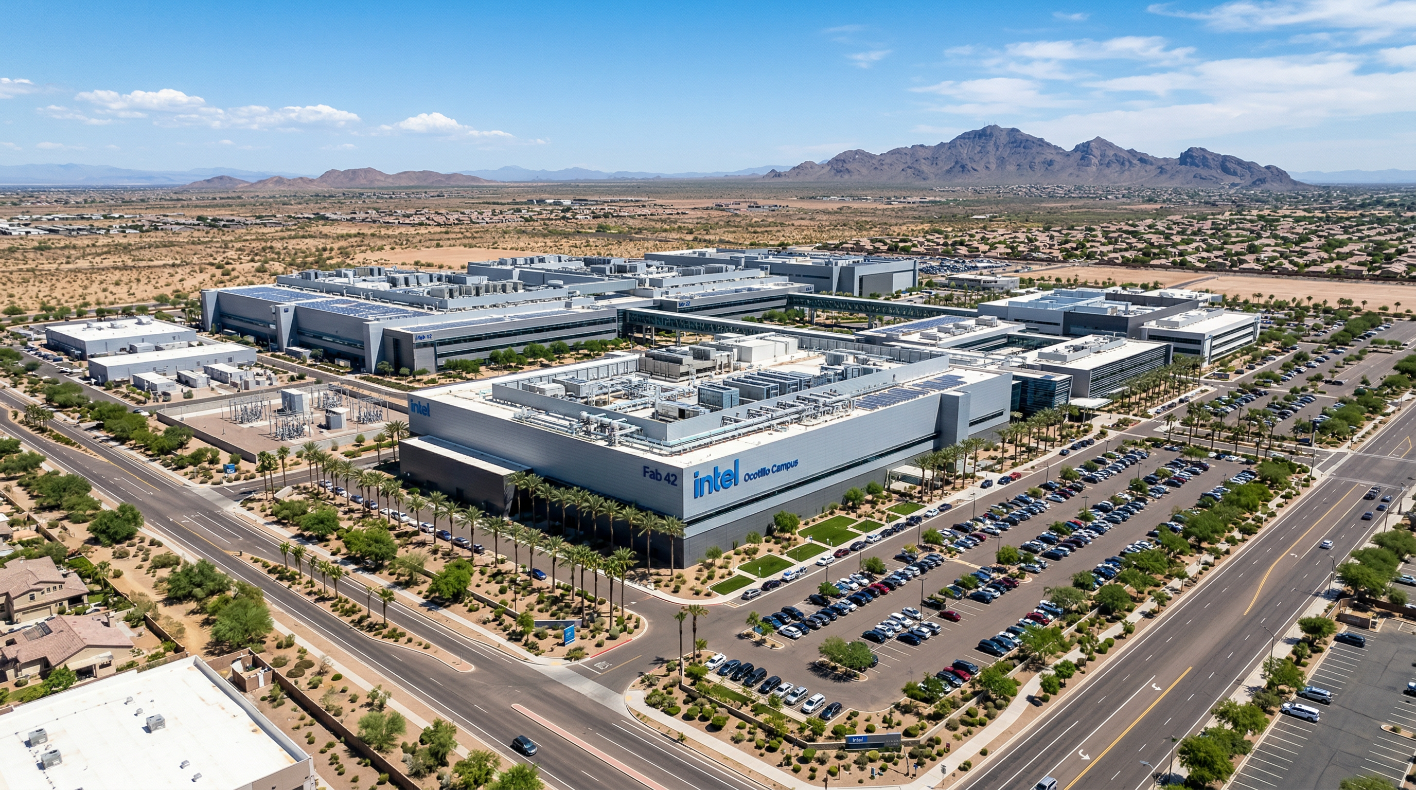 Intel Ocotillo Campus illustration