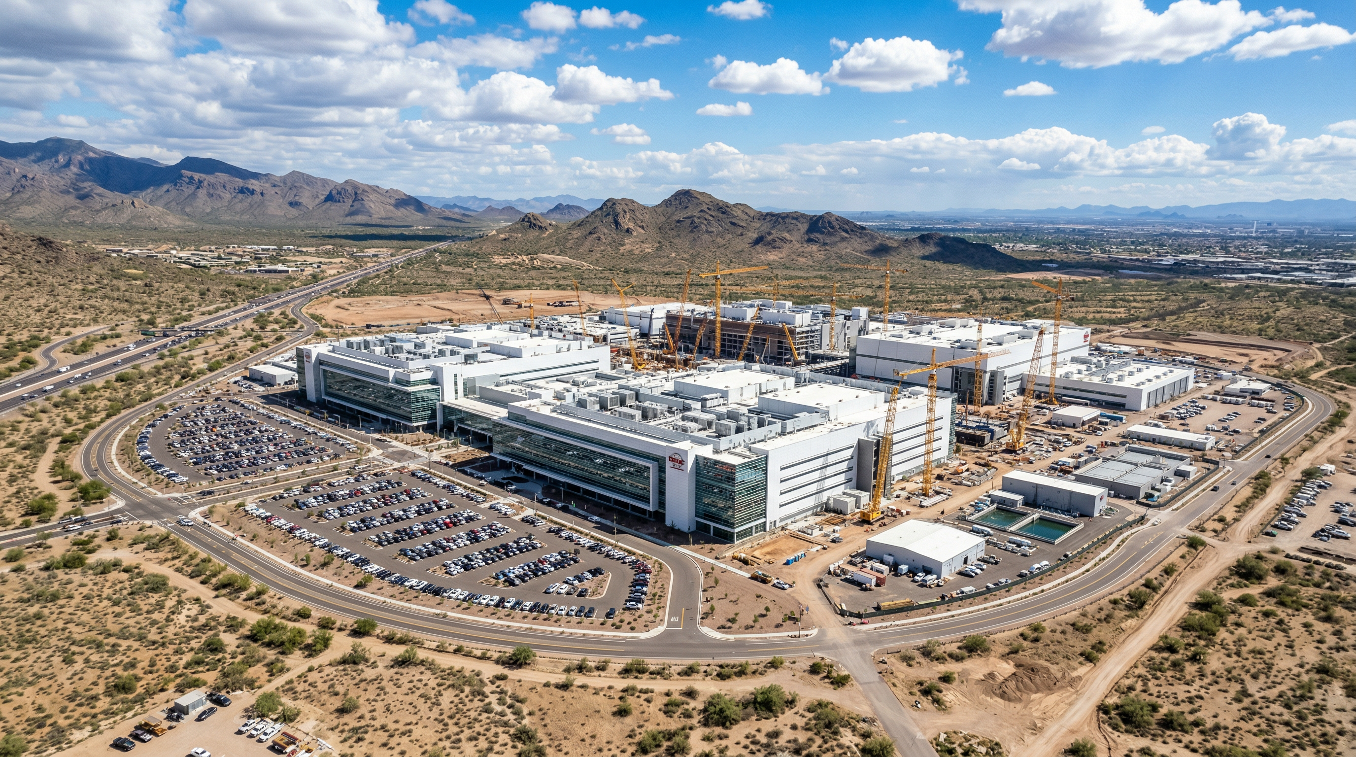 TSMC Arizona Fab 21 illustration